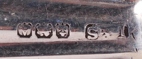 Ezüst (Ag.) körömreszelő, jelzett (Birmingham), h:12 cm, nettó:15 g /Silver nail file