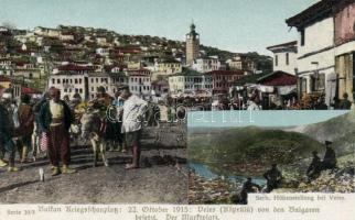 Veles market place, occupied by Bulgarian soldiers