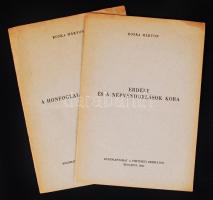 Roska Márton: A honfoglalás és Erdély. Bp., 1936. 14p. + Erdély és népvándorlások kora. 12p.