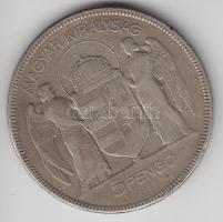 1930. 5P Ag "Horthy-jobbra" T:3