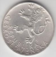 Csehszlovákia 1947. 50K Ag "Szlovák felkelés" T:2
Czechoslovakia 1947. 50 Korun Ag "S...