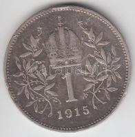 Ausztria 1915. 1K Ag T:2 ph.
Austria 1915. 1 Corona Ag C:XF edge error