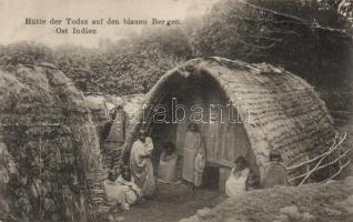 Ost Indien Hütte der Todaz auf den blauen Bergen / East India folklore (fa)