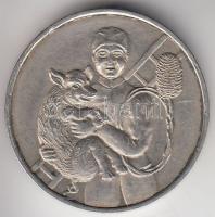 1938. "Szerencsét hozok" fém szerencsepénz T:2