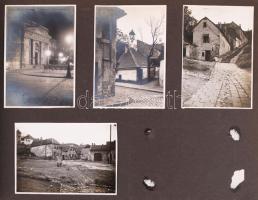 1929-1945 Szabó Lajos újpesti fotóművész, a Modern Magyar Fotográfusok Társasága tagjának fotóalbuma...