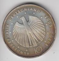 Németország 2003. 10 Ag "FIFA 2006 Világbajnokság" T:1
Germany 2003. 10 Euro Ag "FIF...