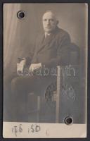 1918 Állatkerti bérletjegy, 6×10 cm