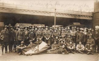 Hungarian scouts in Copenhagen, group photo (EK)