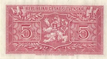 Csehszlovákia 1945. 5K + 10K T:I,I-
Czechoslovakia 1945. 5 Korun + 10 Korun C:UNC,AU