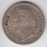 Venezuela 1960. 1B Ag T:2 Venezuela 1960. 1 Bolivar Ag C:XF