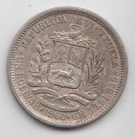 Venezuela 1960. 1B Ag T:2
Venezuela 1960. 1 Bolivar Ag C:XF