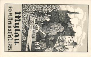 Mylau castle, Heimatfest 1925