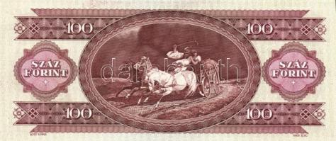 1989. 100Ft (2x) egymás utáni sorszámmal T:I