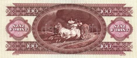 1989. 100Ft (3x) egymás utáni sorszámmal T:I