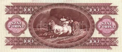 1989. 100Ft (3x) egymás utáni sorszámmal T:I