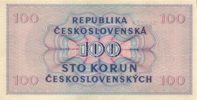 Csehszlovákia 1945. 100K T:I-
Czechoslovakia 1945. 100 Korun C:AU