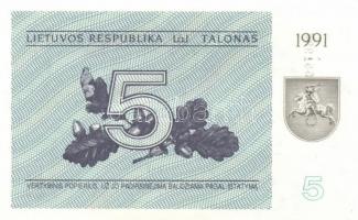 Litvánia 1991. 0.10T + 0.20T + 0.50T + 3T + 5T + 10T T:I
Lithuania 1991. 0.10 Talonas + 0.20 Talonas...