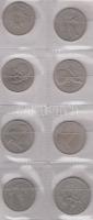 Vegyes külföldi fémpénz tétel berakóba rendezve, főleg szovjet érmékkel (össz.: 24db) T:vegyes