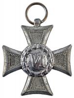 1911-1918. "Katonai Legénységi Szolgálati Jel III. osztálya" Br kitüntetés mellszalag nélkül T:2- Hungary 1911-1918. "Military Service Medal 3nd class" Br decoration without ribbon T:VF