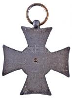 1911-1918. "Katonai Legénységi Szolgálati Jel III. osztálya" Br kitüntetés mellszalag nélk...