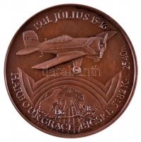 Bozó Gyula (1913-2004) 1991. "60 éves a Magyar Óceánrepülés" Br emlékérem T:1 + 1996. &quo...