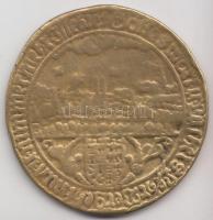 Német Államok 1661. tallér hamisítványa aranyozott ezüst (14.86g) T:3
German States 1661. fake of a ...