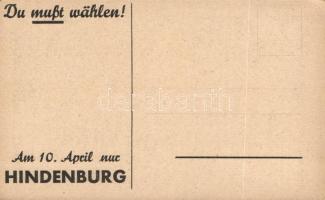 Hindenburg election campaign (EK)