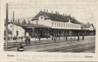 Ruttka, railway station