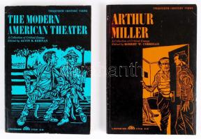 2 db angol nyelvű könyv: The modern american theater. Arthur Miller.