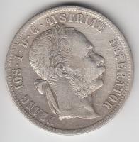 Ausztria 1879. 1Fl Ag "Ferenc József" T:3 Austria 1879. 1 Florin Ag "Franz Joseph" C:F