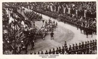 London coronation procession of George V, royal carriage