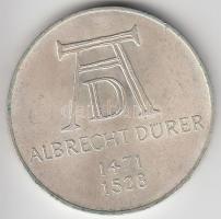 NSZK 1971D 5M Ag "Dürer" T:2-
GFR 1971D 5 Mark Ag "Dürer" C:VF