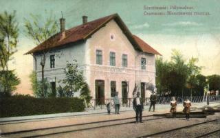 Szenttamás, railway station