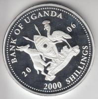 Uganda 2006. 2000Sh Ag "A labdarúgás halhatatlanjainak csarnoka - Németország 1980-as évek&quot...