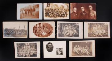 Katonák képeslapfotókon, összesen :22 db