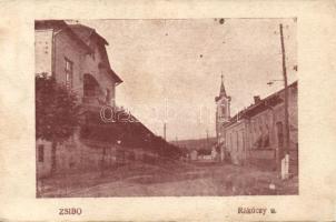 Zsibó, Rákóczi utca / street