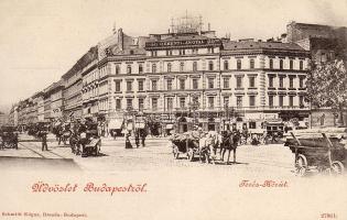 Budapest Teréz krt hosszúcímzéses