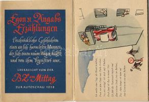 Autóshumor leporelloképeslap