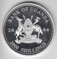 Uganda 2006. 2000Sh Ag "A labdarúgás halhatatlanjainak csarnoka - Írország 2000-es évek / Roy K...