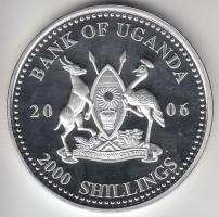 Uganda 2006. 2000Sh Ag "A labdarúgás halhatatlanjainak csarnoka - Csehország 2000-es évek / Pav...