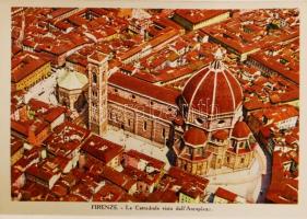 cca 1900 Firenze képes leporello / Ricordo di Firenze leporello