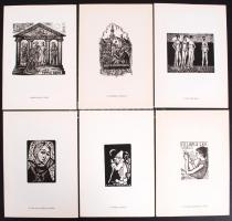 1962 12 metszet magyar grafikusoktól, benne: Gross Arnold, Menyhárt József, Bordás Ferenc, Gácsi Mih...