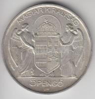1939. 5P Ag "Horthy-balra" T:2,2-