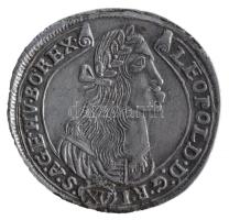 1675KB 15Kr Ag "I. Lipót" Körmöcbánya (6.16g) T:2,2- Huszár 1425., Unger II.: 1058.