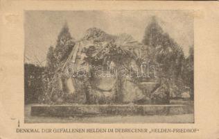 Debrecen az 1849. augusztus 2-ai csata emlékműve / "Helden-Friedhof" Denkmal der gefallenen Helden (EB)