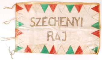 Széchenyi raj, kisdobos zászló, 38×66 cm