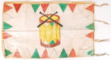 Széchenyi raj, kisdobos zászló, 38×66 cm