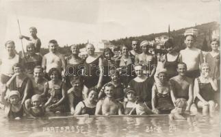 Portoroz beach group photo