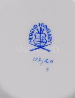 Herendi Rothschild-mintás süteményes tányér, kézzel festett, jelzett, hibátlan állapotban, d:29,5 cm...