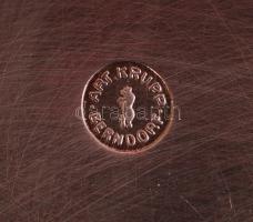 Brendorf pezsgős vödör, jelzett, jó állapotban, m:21 cm, d:19 cm / Berndorf champagne cooler